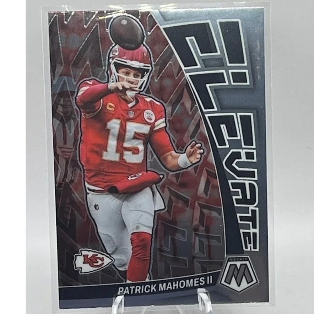 Patrick Mahomes II Elevate 2023 Panini Mosaic E-PM NFL Kansas City Chiefs